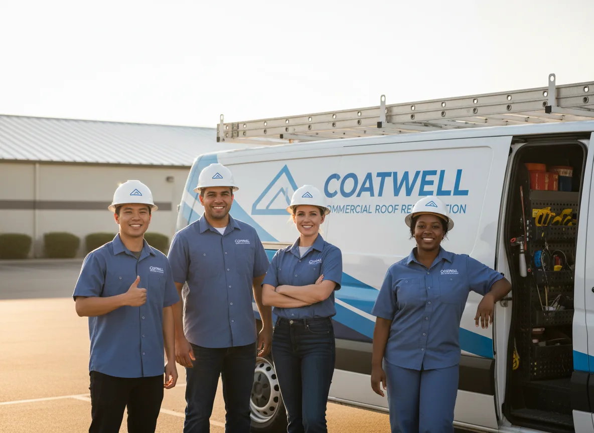 Commercial roof coating company in Blue Earth, MN